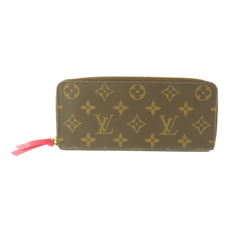 LOUIS VUITTON Monogram Clemence Wallet金扣長錢包-0