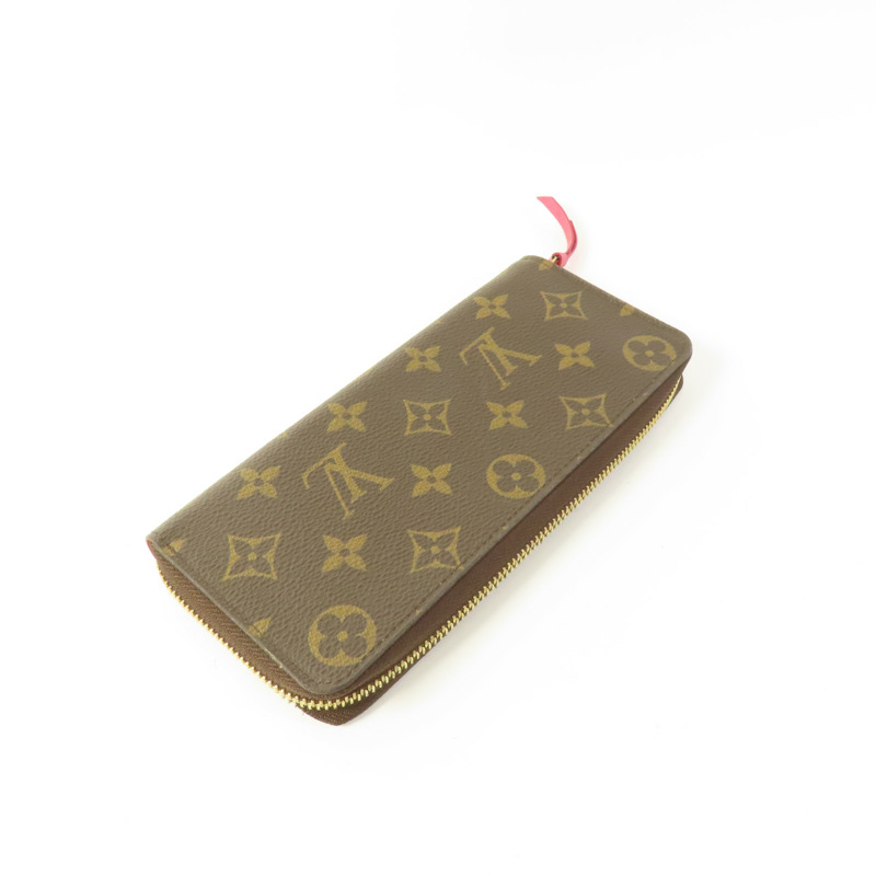LOUIS VUITTON Monogram Clemence Wallet金扣長錢包-3