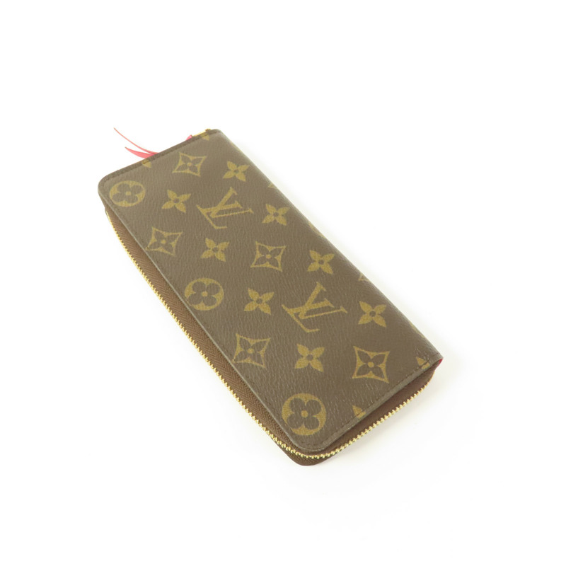 LOUIS VUITTON Monogram Clemence Wallet金扣長錢包-4