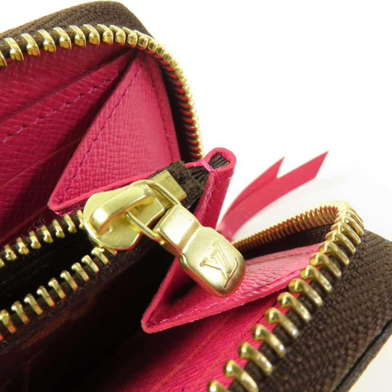 LOUIS VUITTON Monogram Clemence Wallet金扣長錢包-8