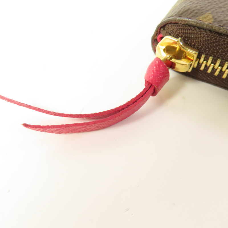 LOUIS VUITTON Monogram Clemence Wallet金扣長錢包-9