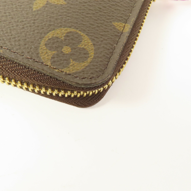 LOUIS VUITTON Monogram Clemence Wallet金扣長錢包-12