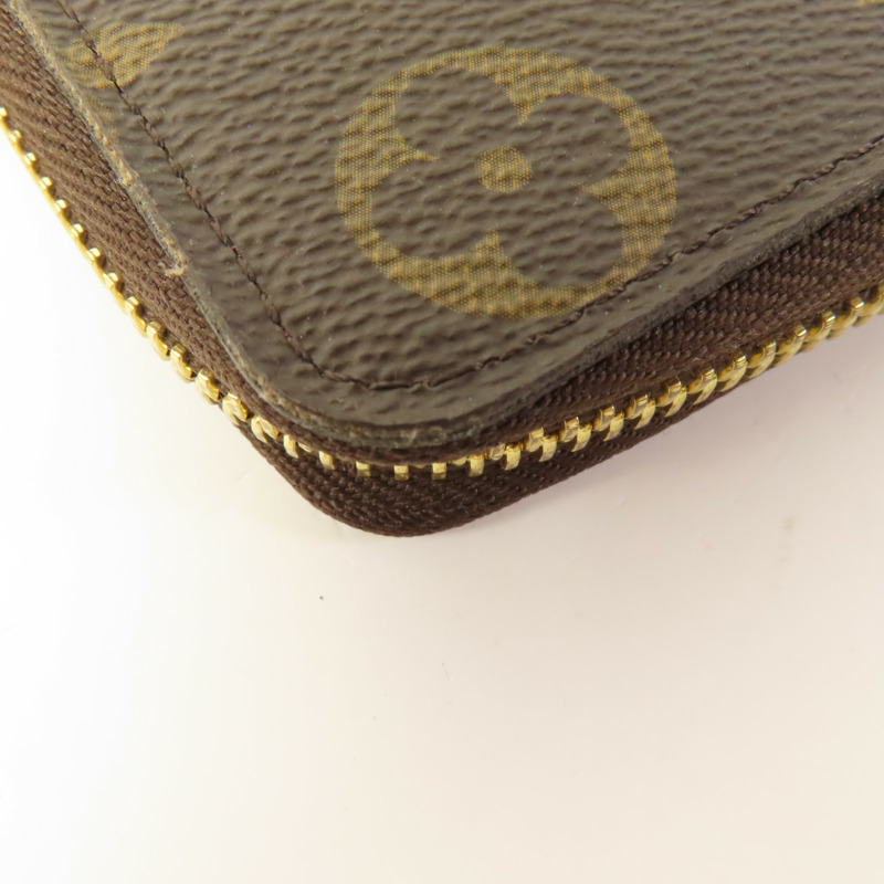 LOUIS VUITTON Monogram Clemence Wallet金扣長錢包-13