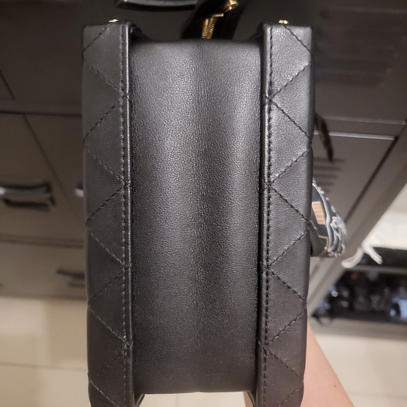 牛皮Chanel 細Size 復古盒子包,市場絕小此size, 芯片款-7