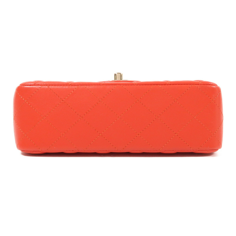 CHANEL 羊皮皮革Classic 20金扣鏈帶肩背袋-3