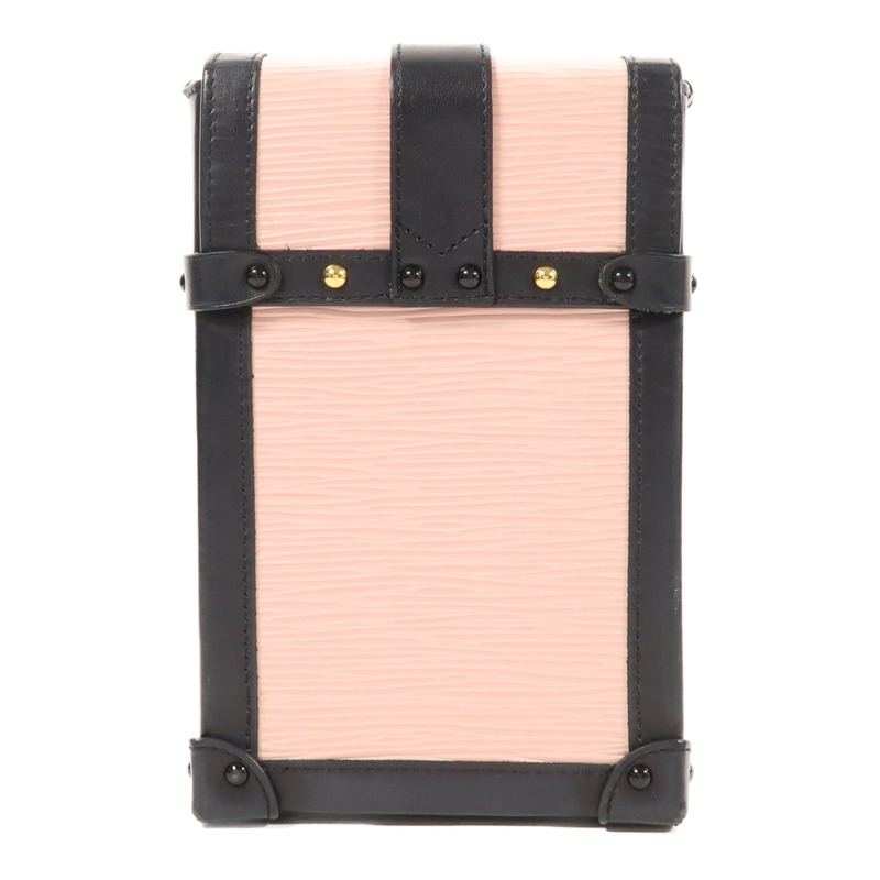 LOUIS VUITTON Epi Pochette Trunk金扣肩背袋-1