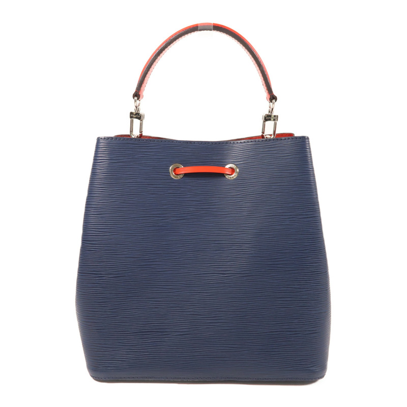 LOUIS VUITTON Epi NeoNoe MM銀扣手挽肩背兩用袋-1