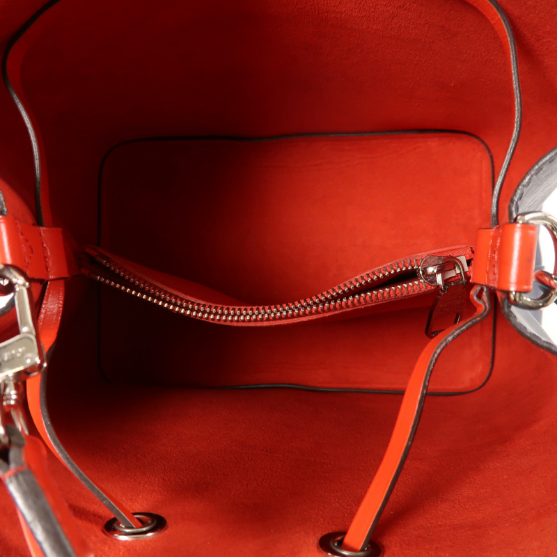 LOUIS VUITTON Epi NeoNoe MM銀扣手挽肩背兩用袋-4