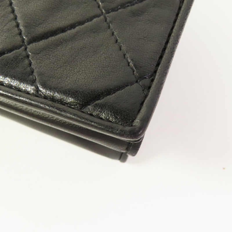 CHANEL 牛皮皮革Vintage Chain Shoulder金扣鏈帶肩背袋-13
