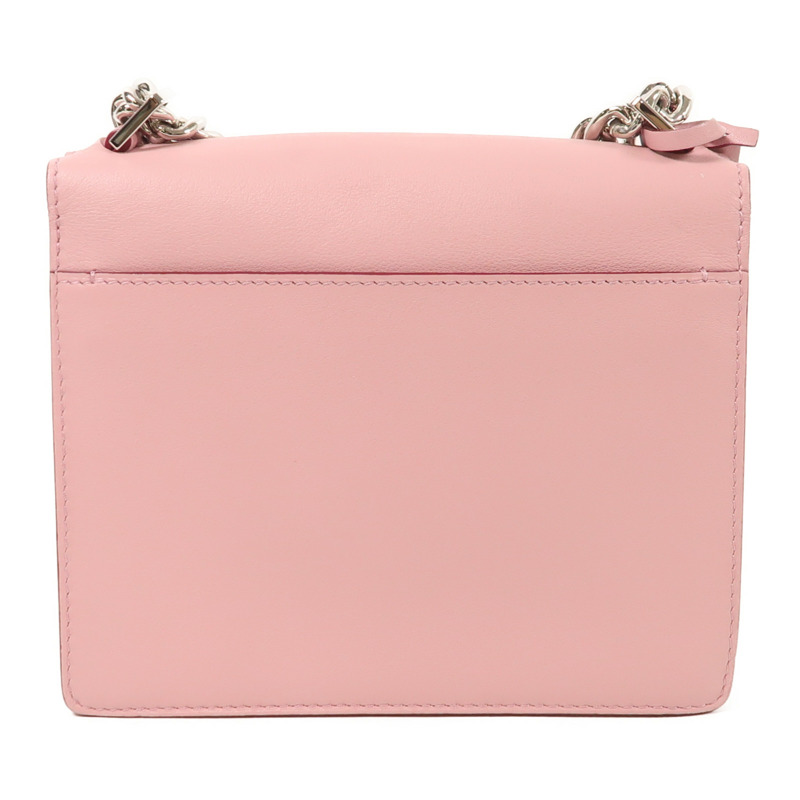 Delvaux 牛皮皮革Madame Mini銀扣鏈帶肩背袋-1
