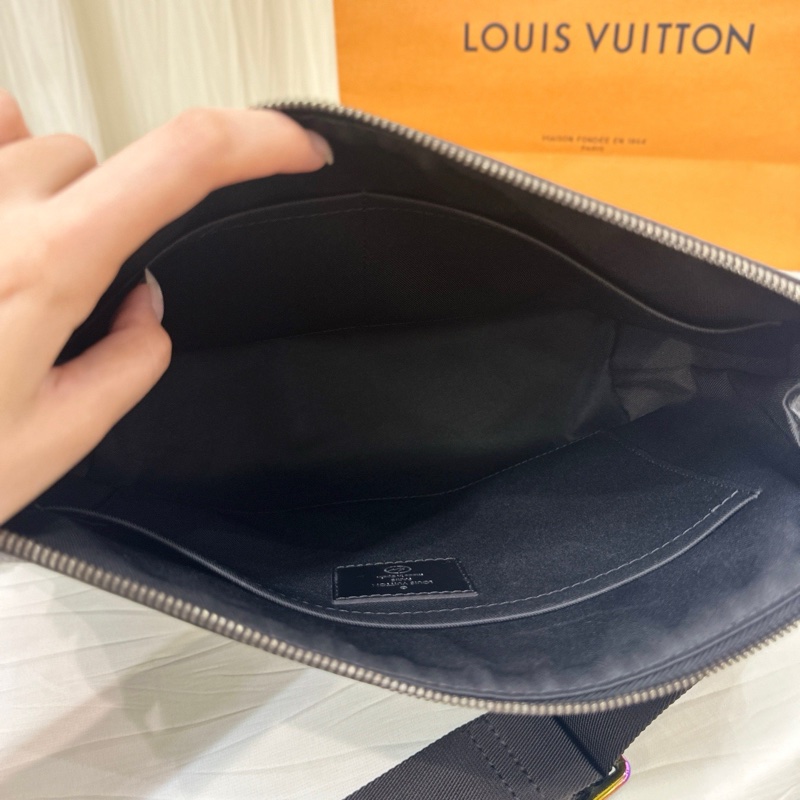 LV男士黑武士斜挎包 藤原浩聯名款 尺寸約30*25~-5