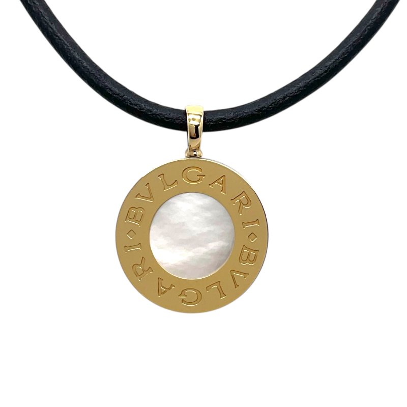 BVLGARI 寶格麗 金鋼 珍珠母貝 瑪瑙 項鏈-2