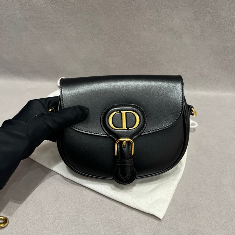Dior迪奧bobby 黑色小號馬鞍包️ 尺寸約18*14*4cm-0