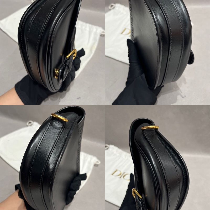 Dior迪奧bobby 黑色小號馬鞍包️ 尺寸約18*14*4cm-4