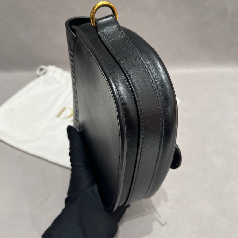 Dior迪奧bobby 黑色小號馬鞍包️ 尺寸約18*14*4cm-14