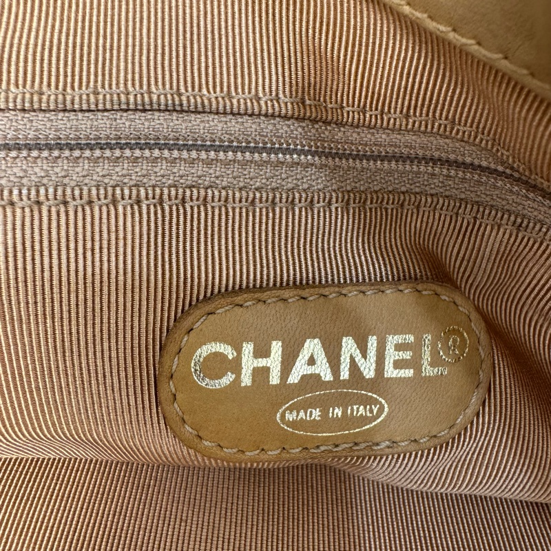 Chanel 玳瑁提把手提袋-14