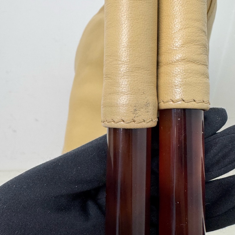 Chanel 玳瑁提把手提袋-25