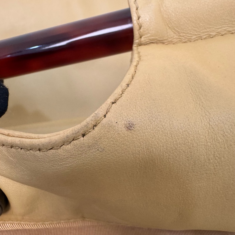 Chanel 玳瑁提把手提袋-30