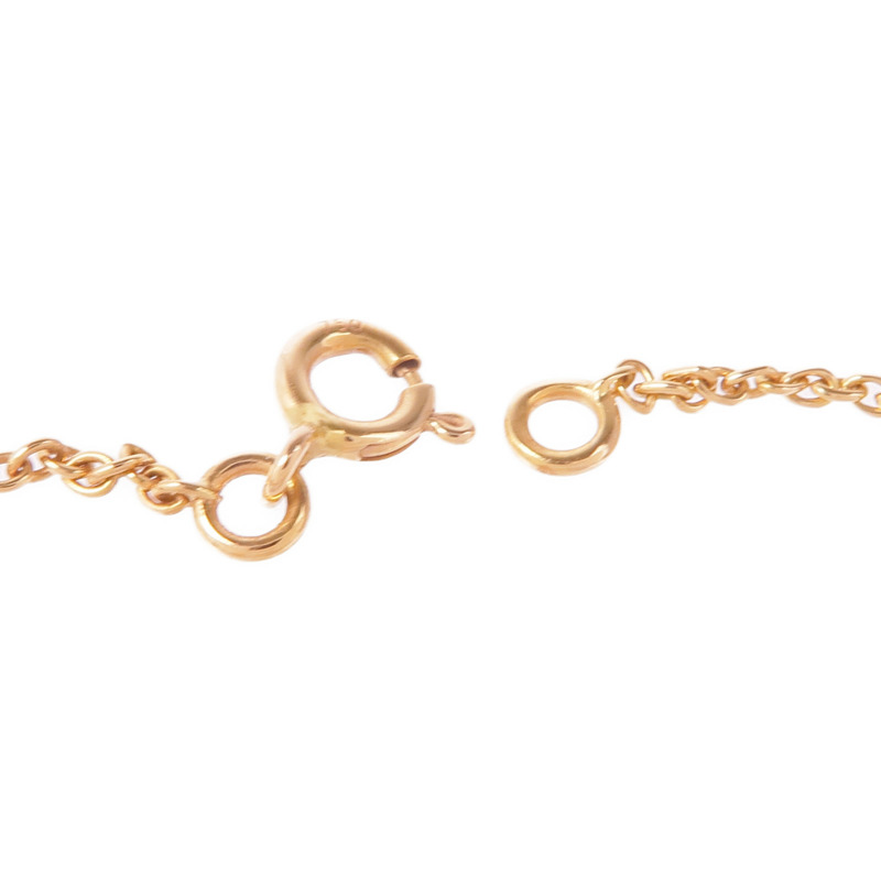 HERMES 18K玫瑰金Amulettes Kelly pendant鑽石項鍊-3