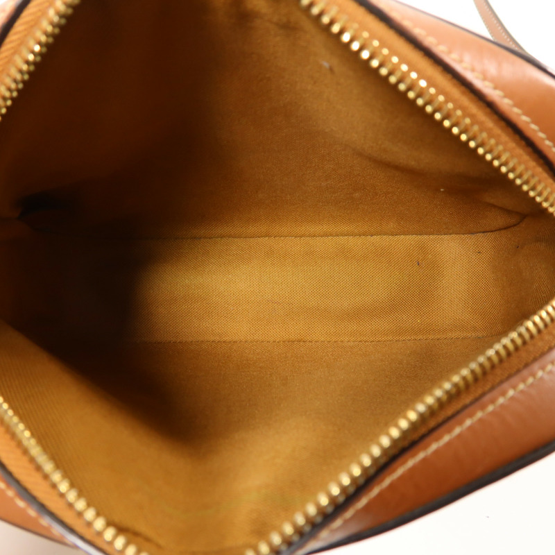 CELINE 塗層帆布Shoulder Bag金扣肩背袋-4