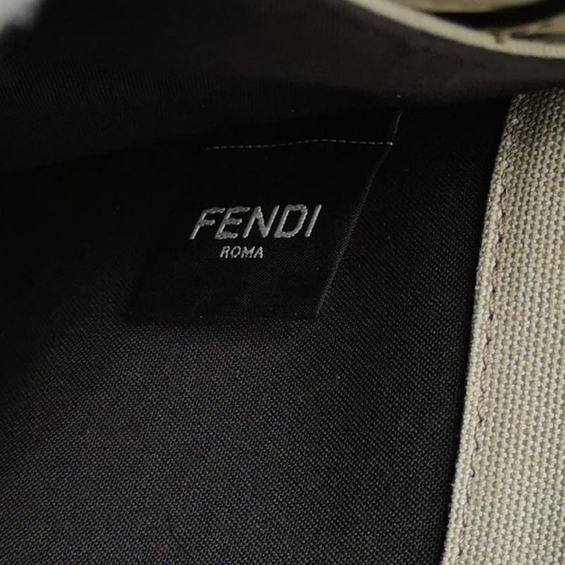 經典大氣👜 Fendi X-Tote 中號牛皮帆布手袋 ✦-7