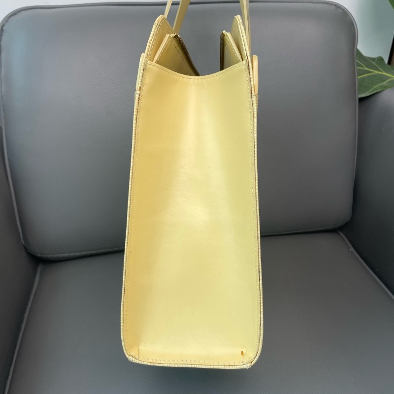 LV/路易威登 小雞黃水波紋托特包 文藝低調 簡約氣質款-2