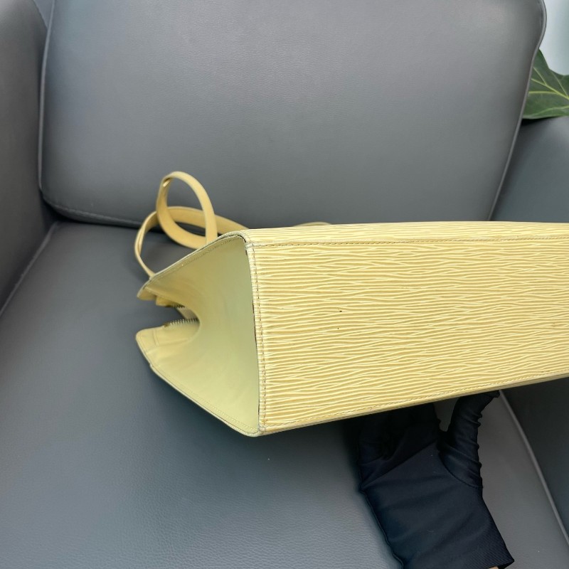 LV/路易威登 小雞黃水波紋托特包 文藝低調 簡約氣質款-4