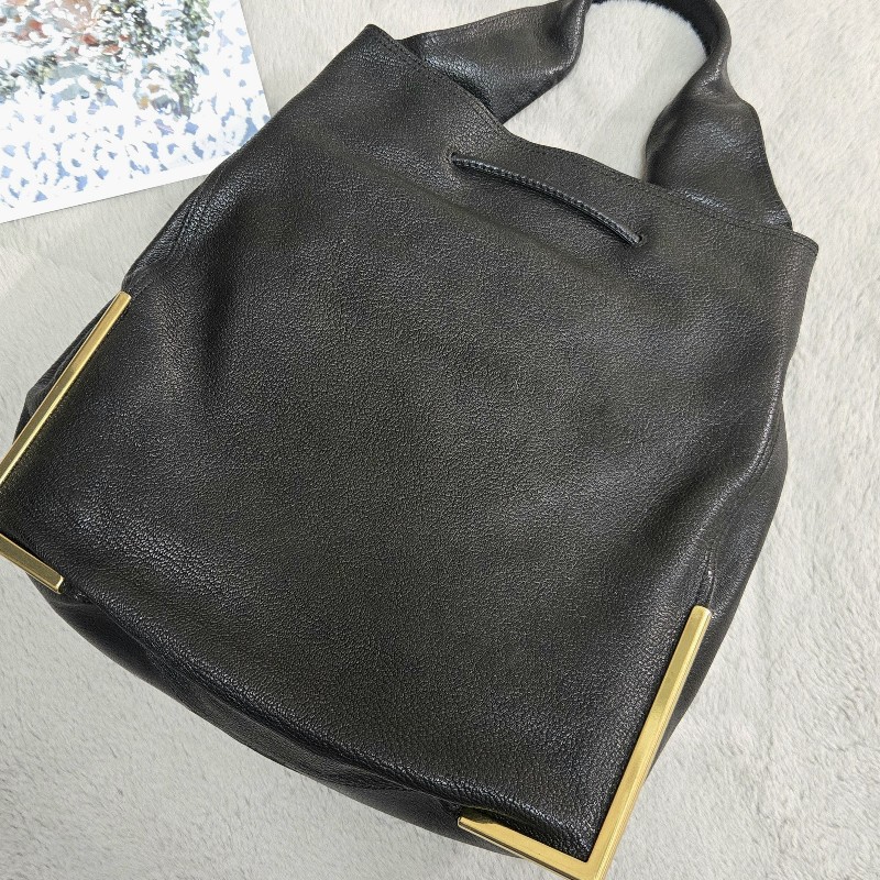 3.1 PHILLIP LIM HOBO包 肩背包 流浪包 牛皮 黑色-4