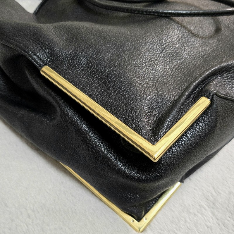3.1 PHILLIP LIM HOBO包 肩背包 流浪包 牛皮 黑色-7