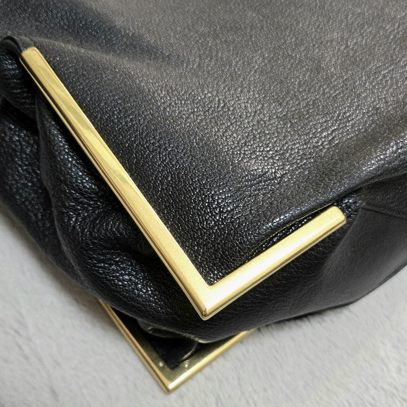 3.1 PHILLIP LIM HOBO包 肩背包 流浪包 牛皮 黑色-9
