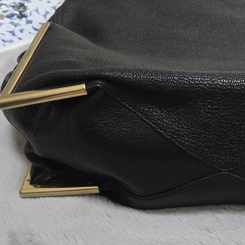 3.1 PHILLIP LIM HOBO包 肩背包 流浪包 牛皮 黑色-16