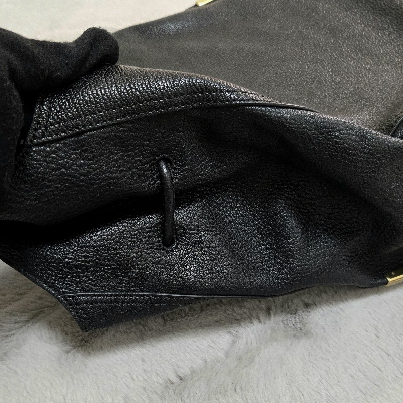 3.1 PHILLIP LIM HOBO包 肩背包 流浪包 牛皮 黑色-19