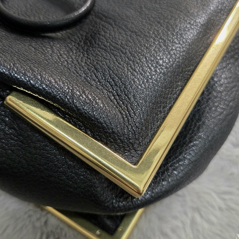 3.1 PHILLIP LIM HOBO包 肩背包 流浪包 牛皮 黑色-27