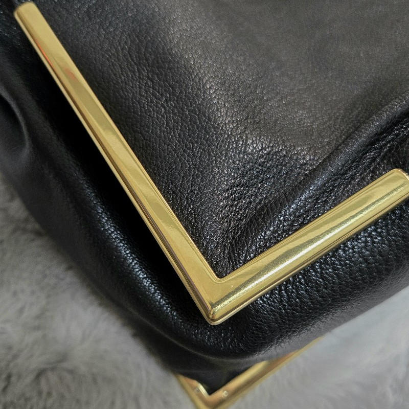 3.1 PHILLIP LIM HOBO包 肩背包 流浪包 牛皮 黑色-24