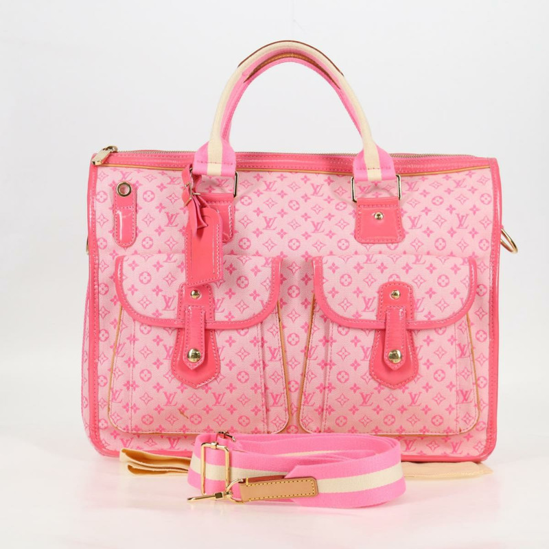 【日本直送】路易威登 Monogram 迷你 Sac Marie Kate 48h 包粉紅色 M92932 LV 授權 130479V-11