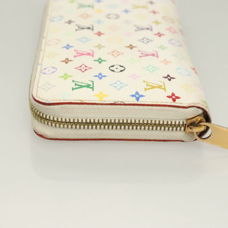 【日本直送】路易威登 Monogram 多色 Zippy 錢包白色 M60241 LV 授權 ki5819-3