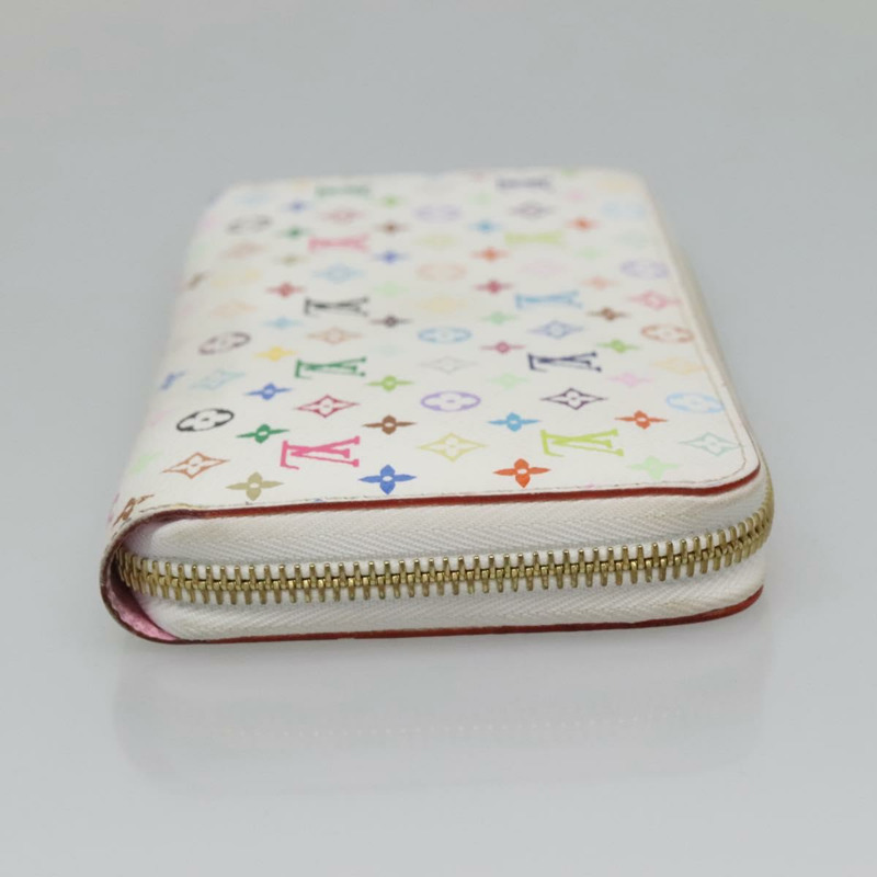 【日本直送】路易威登 Monogram 多色 Zippy 錢包白色 M60241 LV 授權 132797-3