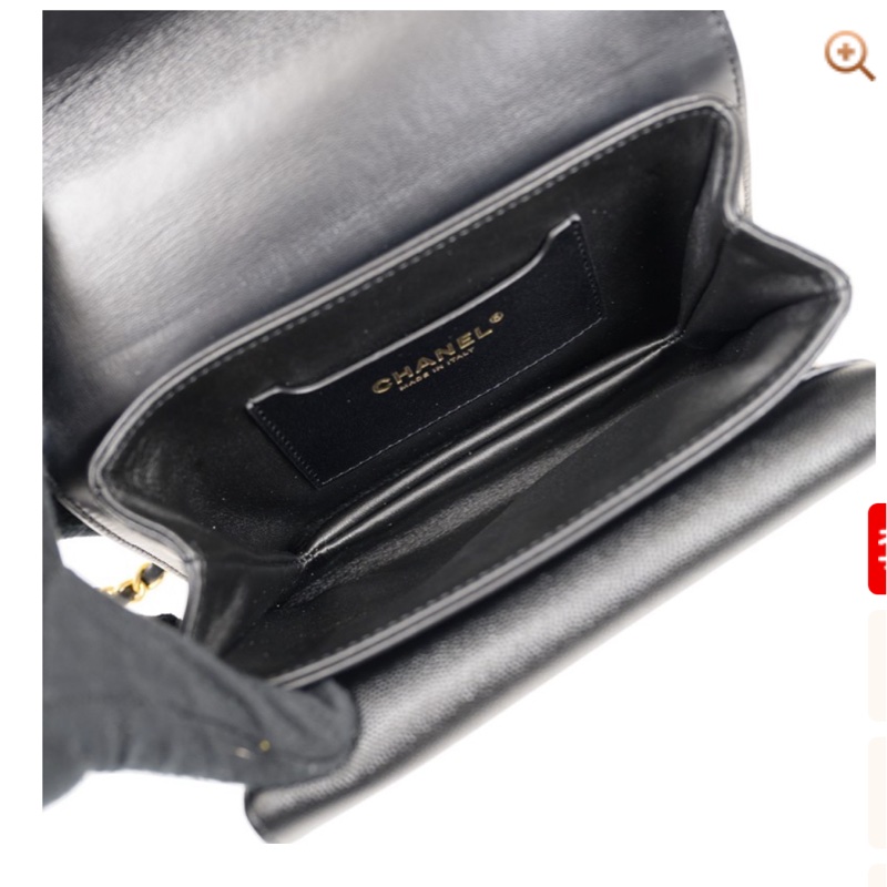 降價！！（閒置出清）香奈兒Chanel 23B方胖+風琴+魚子醬牛皮+金鍊+手提，集所有優點的小香包，適合第一次入手的人-9