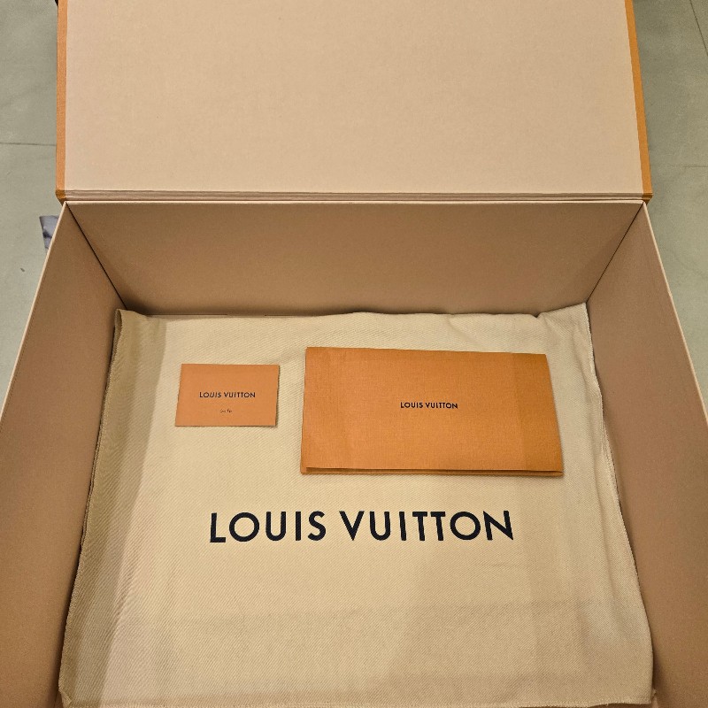 LV Louis Vuitton On The Go MM Tote路易威登手提肩背托特包晶片款-21