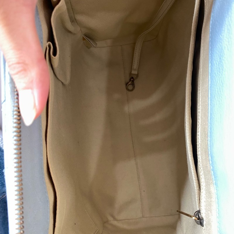 Chanel香奈兒 山羊皮 藍色31rue cambon托特包-6