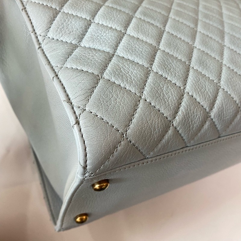 Chanel香奈兒 山羊皮 藍色31rue cambon托特包-11