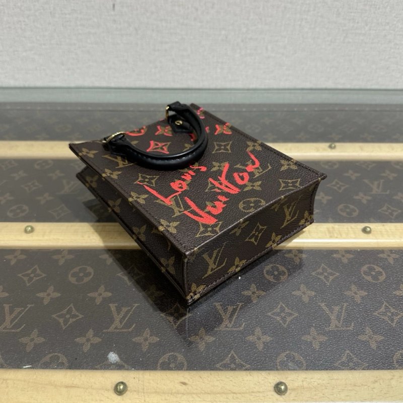 LV 七夕情人節限量款琴谱mini 手提包 芯片款13.5*5*16.5 98新配件塵袋-3