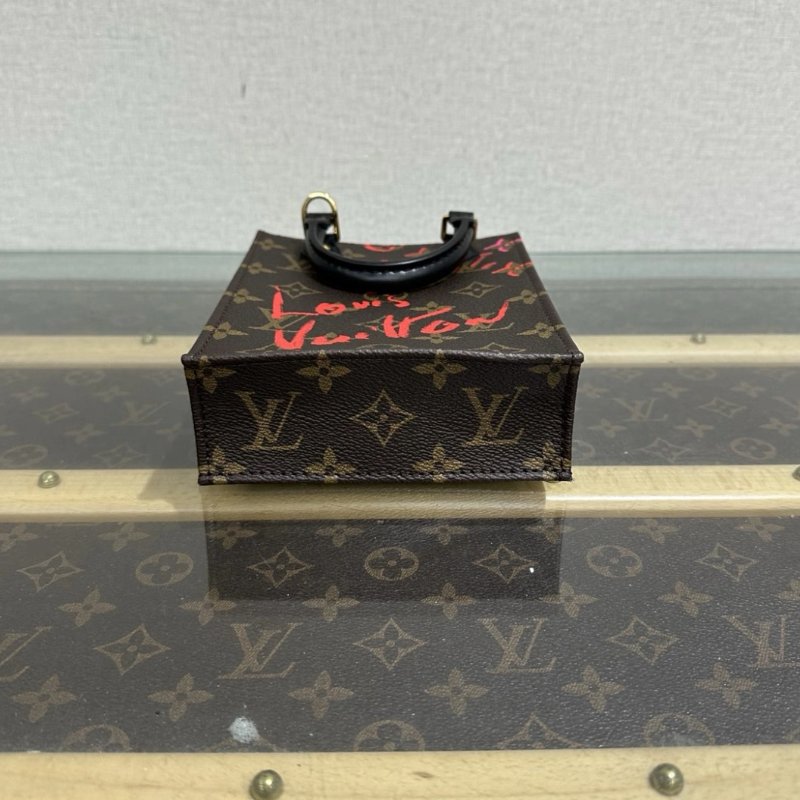 LV 七夕情人節限量款琴谱mini 手提包 芯片款13.5*5*16.5 98新配件塵袋-4