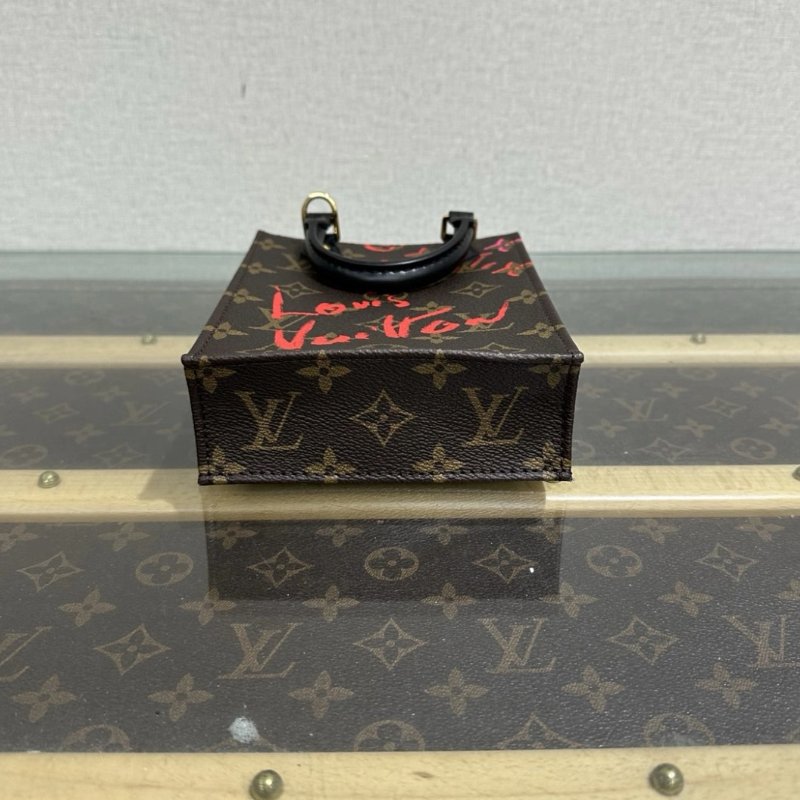 LV 七夕情人節限量款琴谱mini 手提包 芯片款13.5*5*16.5 98新配件塵袋-4