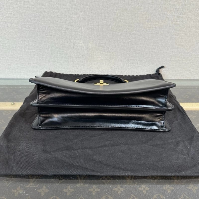 FENDI 黑金 Peekaboo手提肩背斜背包 29*18*11 99新配件塵袋雨衣-3