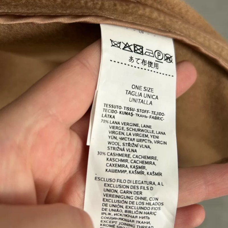 MaxMara 羊毛混羊絨披肩斗篷 衣長80-82公分-3