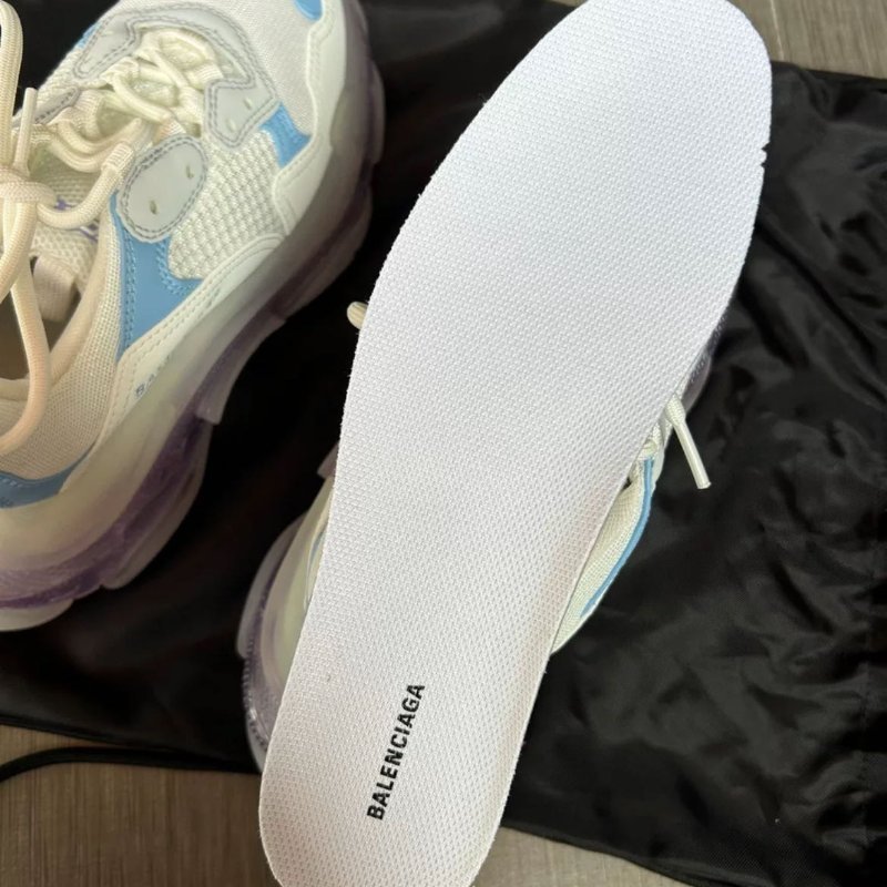 BALENCIAGA 紫色水晶底老爹鞋 尺寸37碼 僅試穿很新 配件有塵袋-7