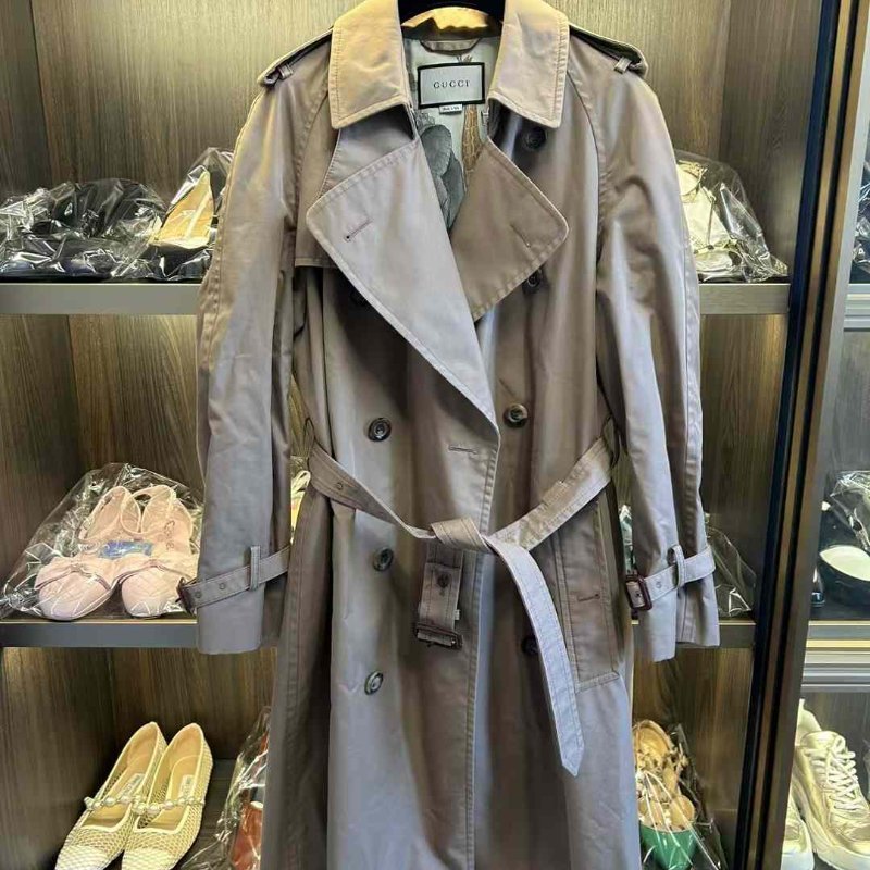 GUCCI 外套風衣 36號 很新-3