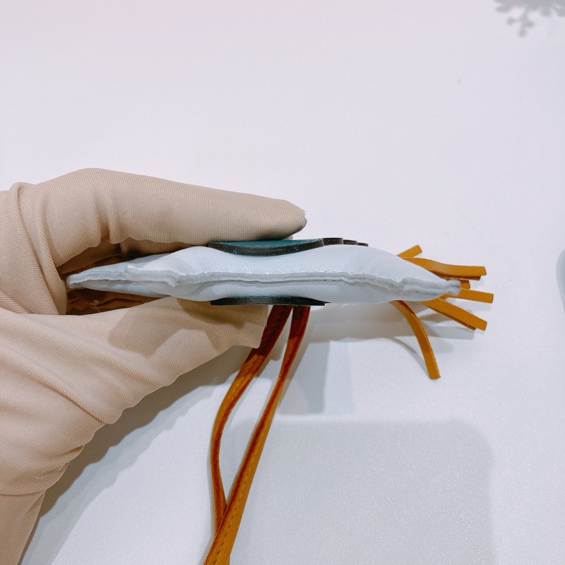 TW4394 Hermes 愛馬仕 小號飛馬掛件Rodeo PM Pegase Blue Brume x Bosphere x Seasame Swift-5