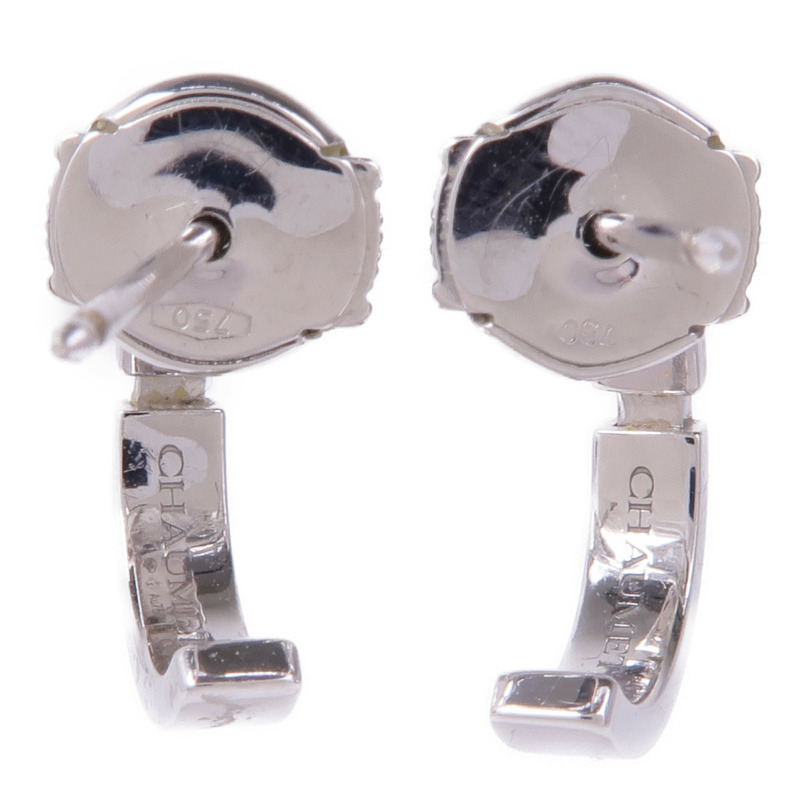 Chaumet 18K白金Liens Evidence鑽石耳環-2